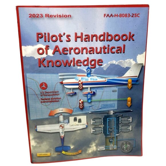 Pilot's Handbook of Aeronautical Knowledge 2023 Paperback Book - Picture 1 of 13